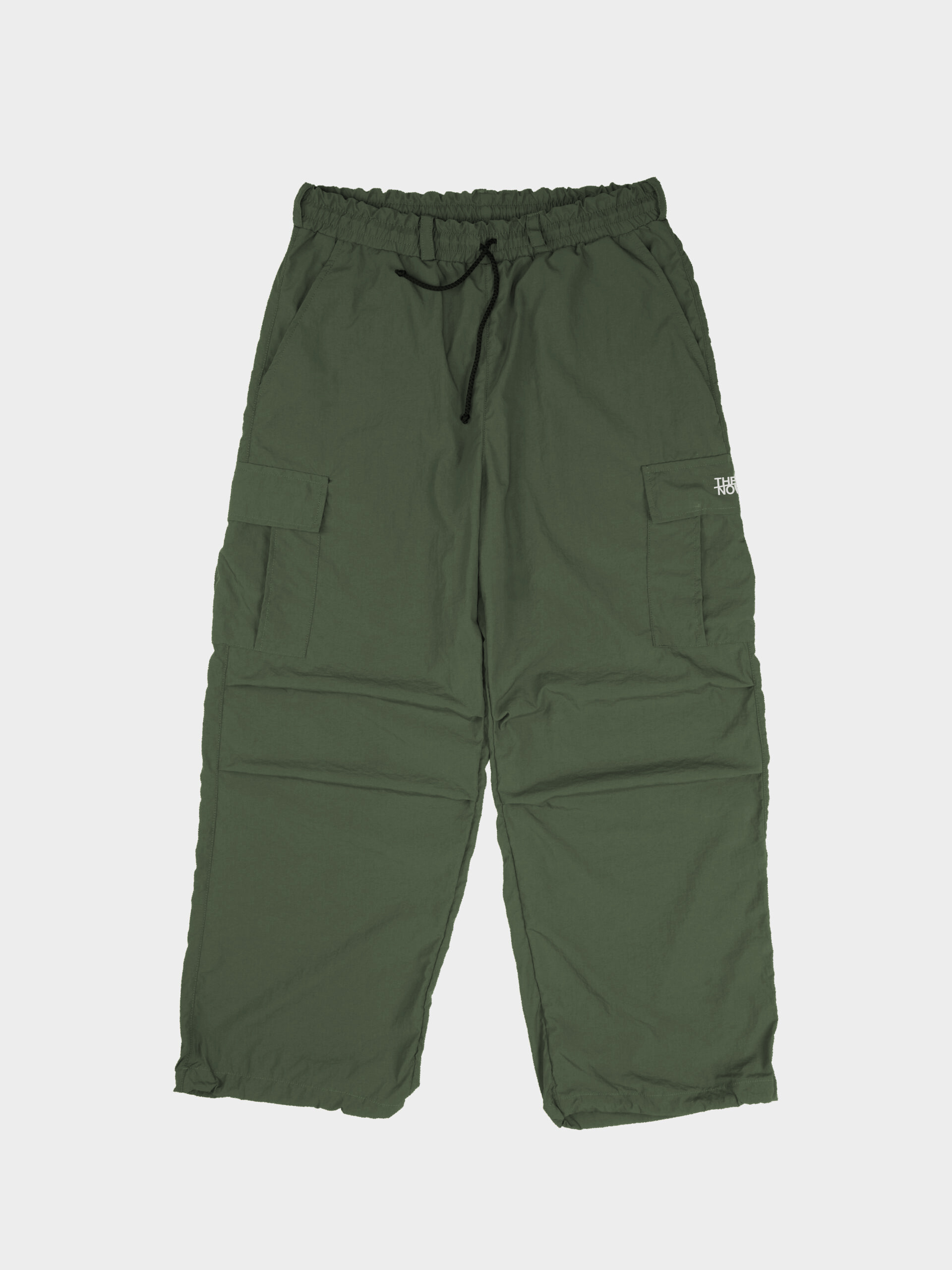 Nylon-pants-green-1-scaled карго штаны широкие зеленые