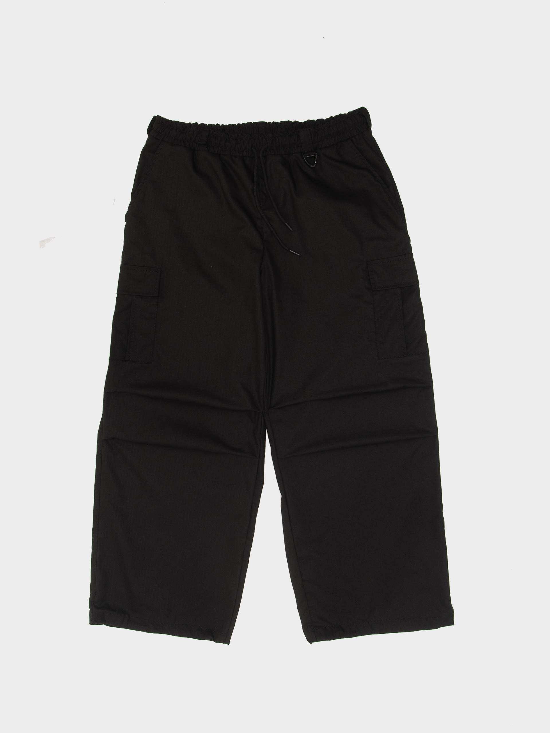 cotton-pants-black-2-scaled широкие штаны карго рипстоп хлопок